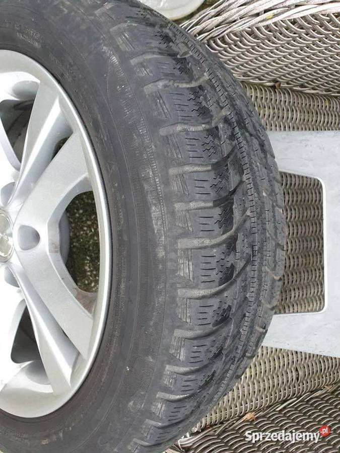 Koła 5x112 z oponami zimowymi 20555xR16 Złotoryja sprzedam