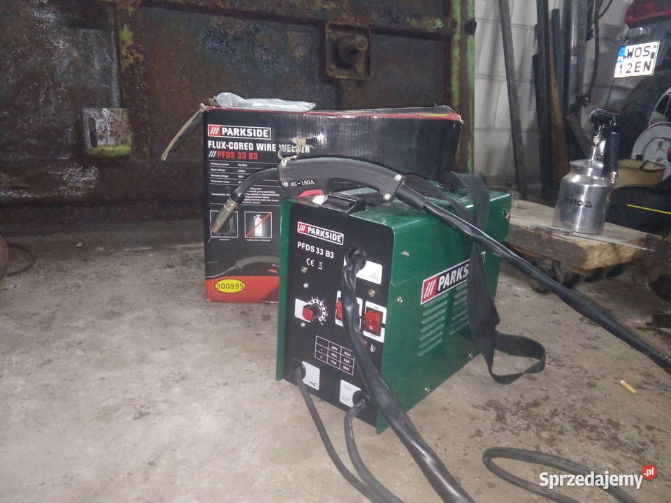 Spawarka migomat Parkside PFDS 33 B3 Spawanie Kadzidło