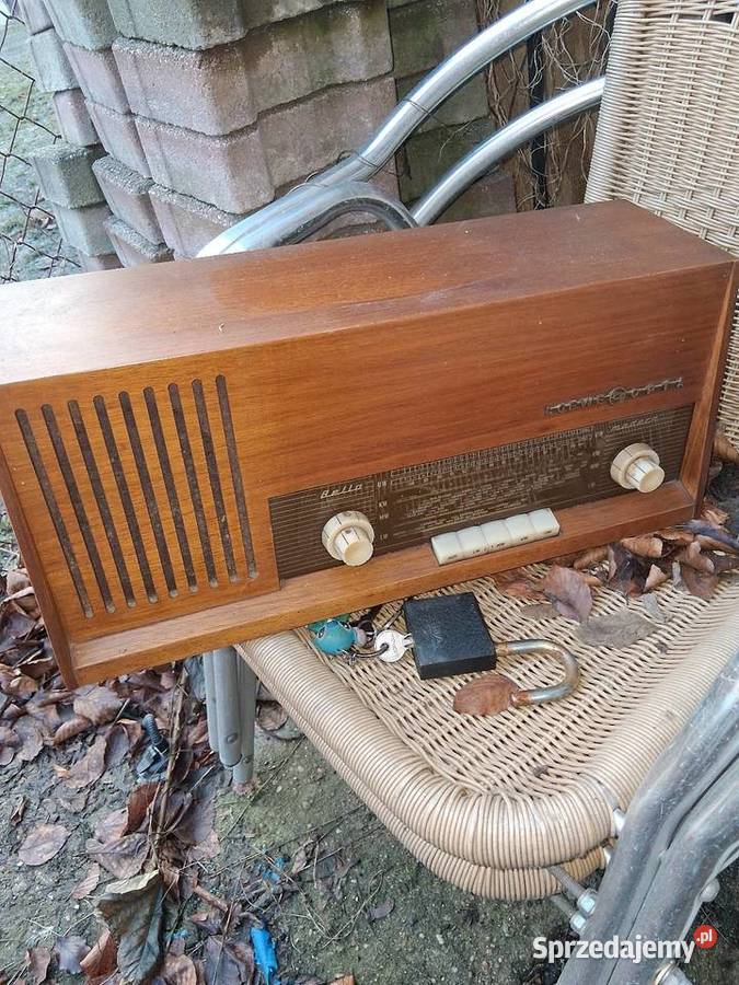 radio lampowe LeweOpta Bella dolnośląskie Zgorzelec sprzedam