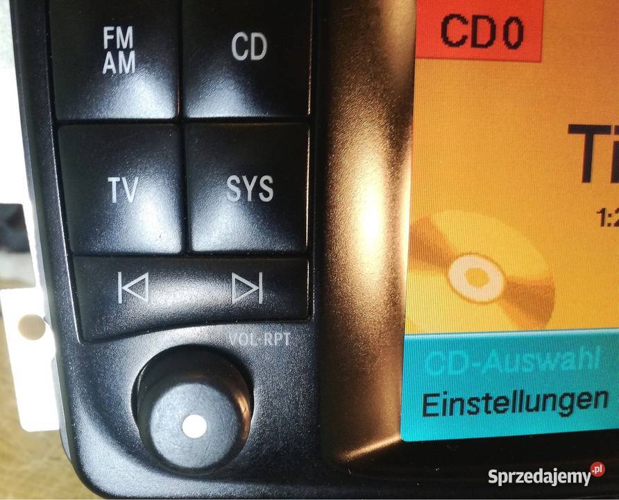 Radio Nawigacja Mercedes Menu Europa W203 W209 Konin sprzedam