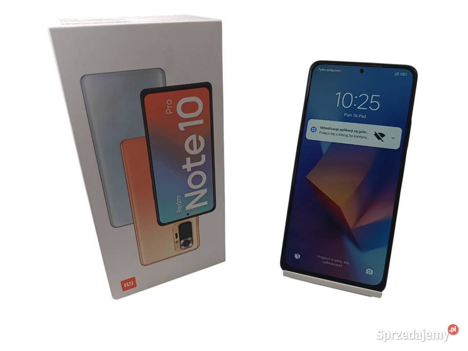 Smartfon Redmi Note 10 Pro 8128GB Telefony i Akcesoria Katowice
