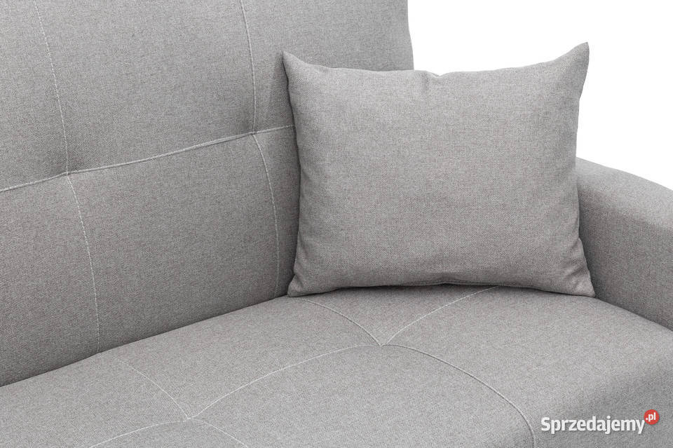 Wersalka Tapicerowana Jasnoszara USZAK