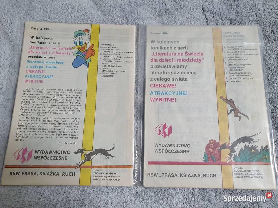 Tarzan Wśród Małp i Powrót Tarzana 2 komiksy Gdynia