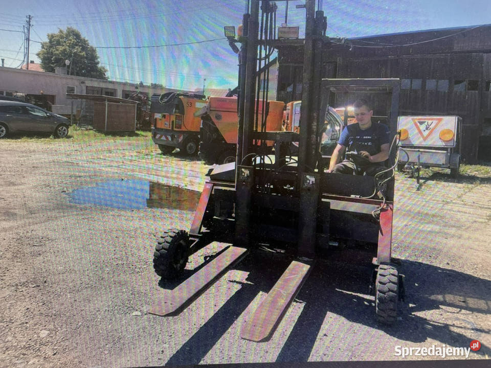 Mercedes Sprinter Wózek widłowy podwieszany autoalarm Syców