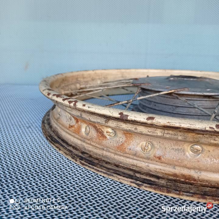 Koło przednie WSK Opony, koła, felgi Łubno