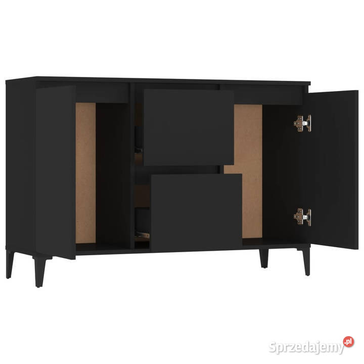 Szafka czarna 104x35x70 materiał drewnopochodny Pozostałe mazowieckie Warszawa