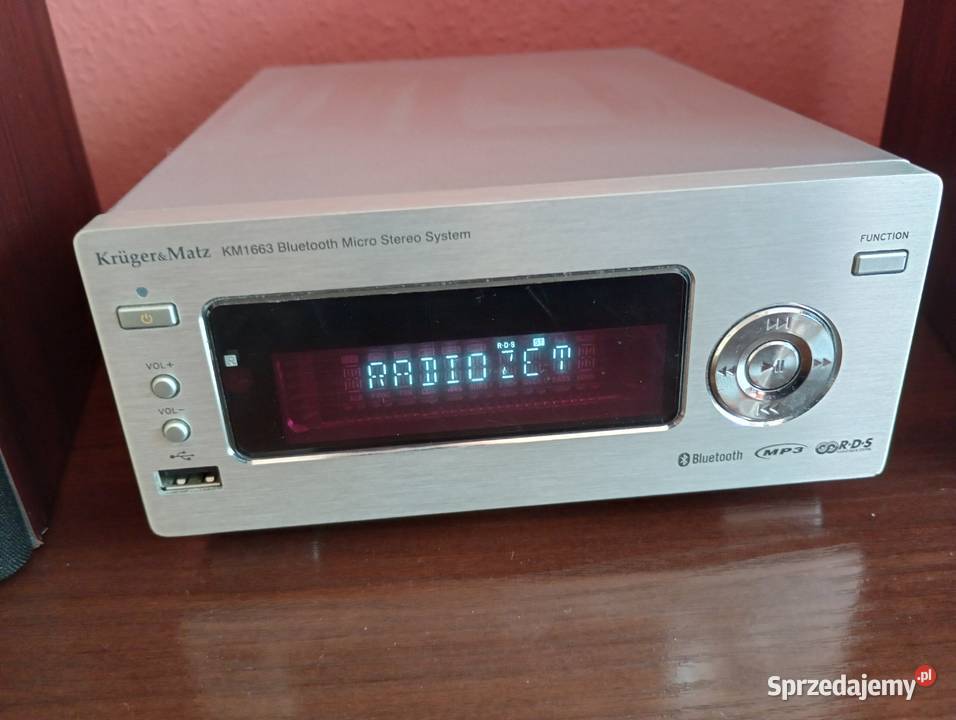 Miniwieża Kruger&Matz KM1663 Bluetooth Micro Stereo System