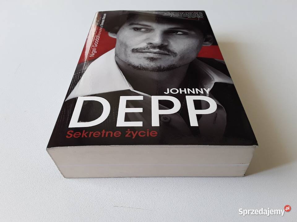 JOHNNY DEPP SEKRETNE ŻYCIE Nigel Goodall Proza i poezja Gorzów Wielkopolski