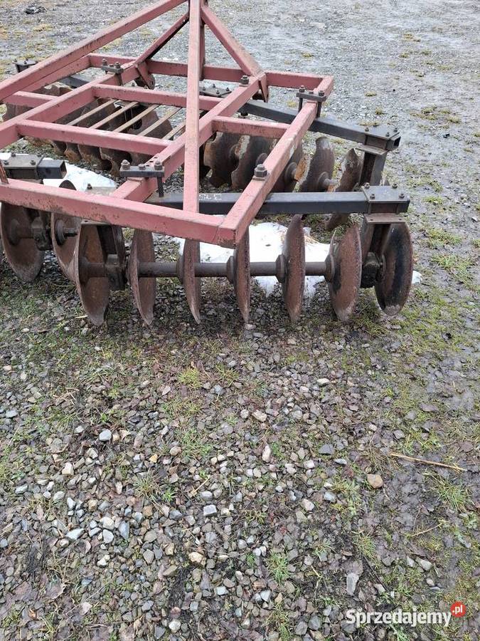 Brona talerzowa 3 m nieuszkodzony Nowa Słupia