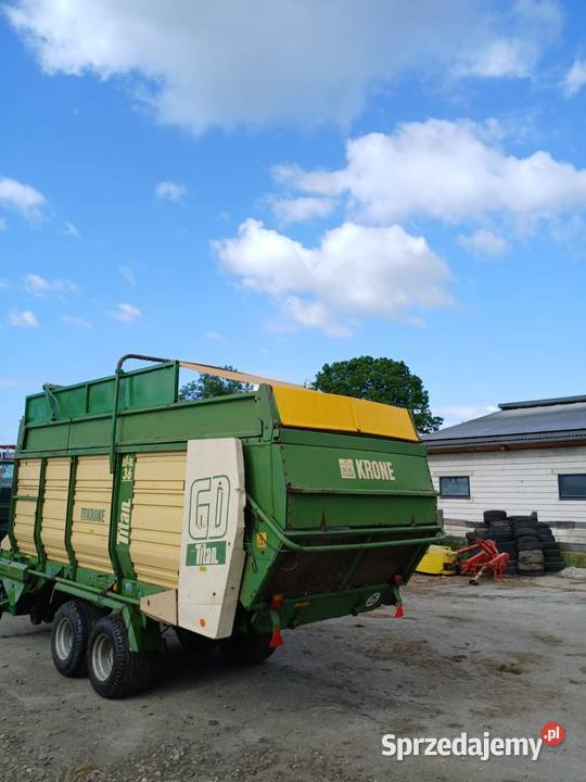 Przyczepa samozbierająca Krone Titan GD 36 Przyczepy rolnicze Strzelce Opolskie sprzedam