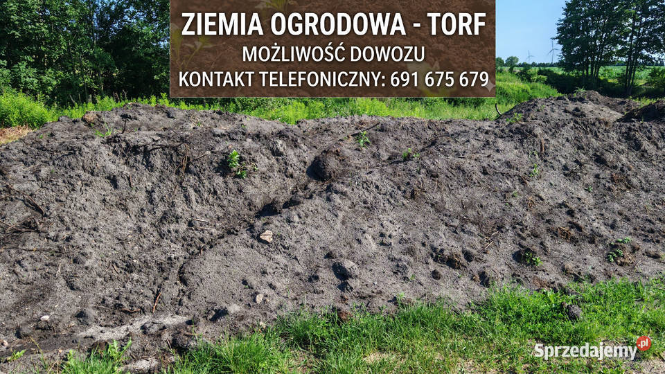 Ziemia ogrodowa podłoże ogrodowe transport Ziemia Dobrzyń nad Wisłą