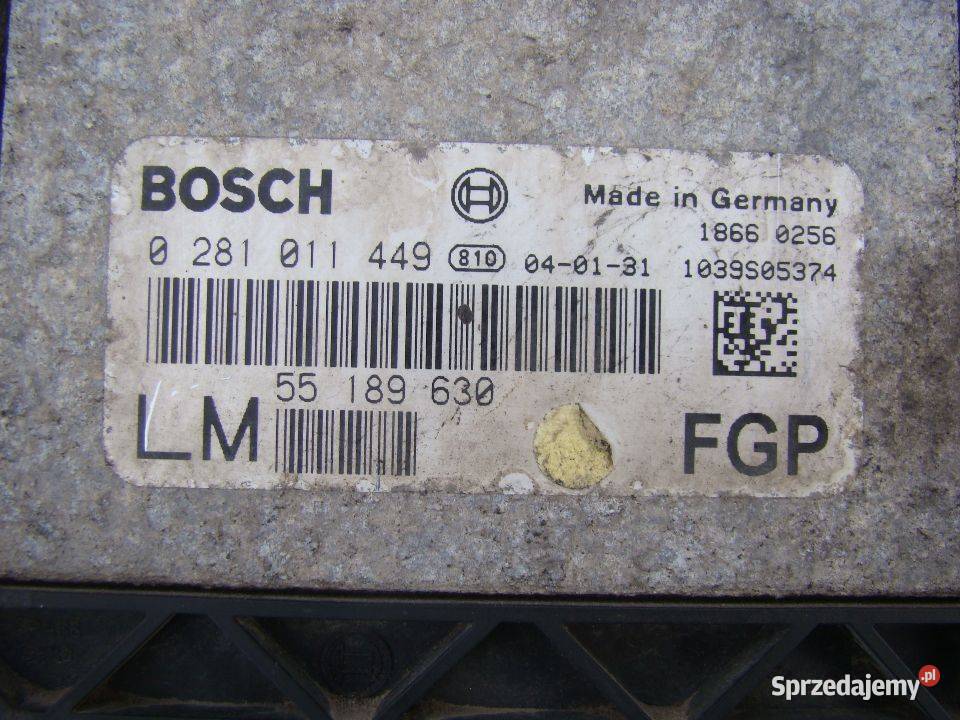bosch gm fgp sterownik silnika Parcice