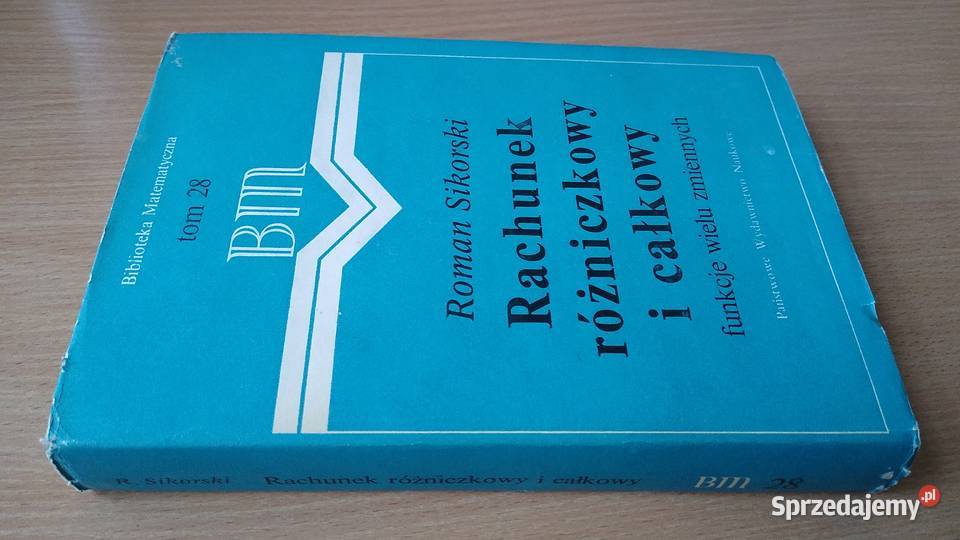 BM 28 Rachunek różniczkowy i całkowy SiKORSKI Gdańsk sprzedam