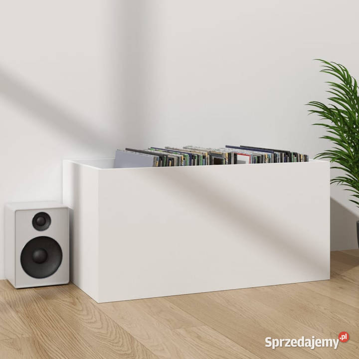 Szafka na winyle biała 71x34x36 materiał mazowieckie Warszawa sprzedam