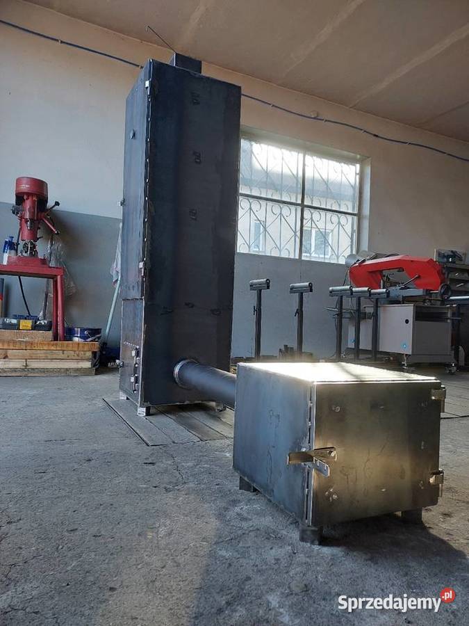 Wędzarnia Smoker Grill Dwa Paleniska Blacha 3 mm