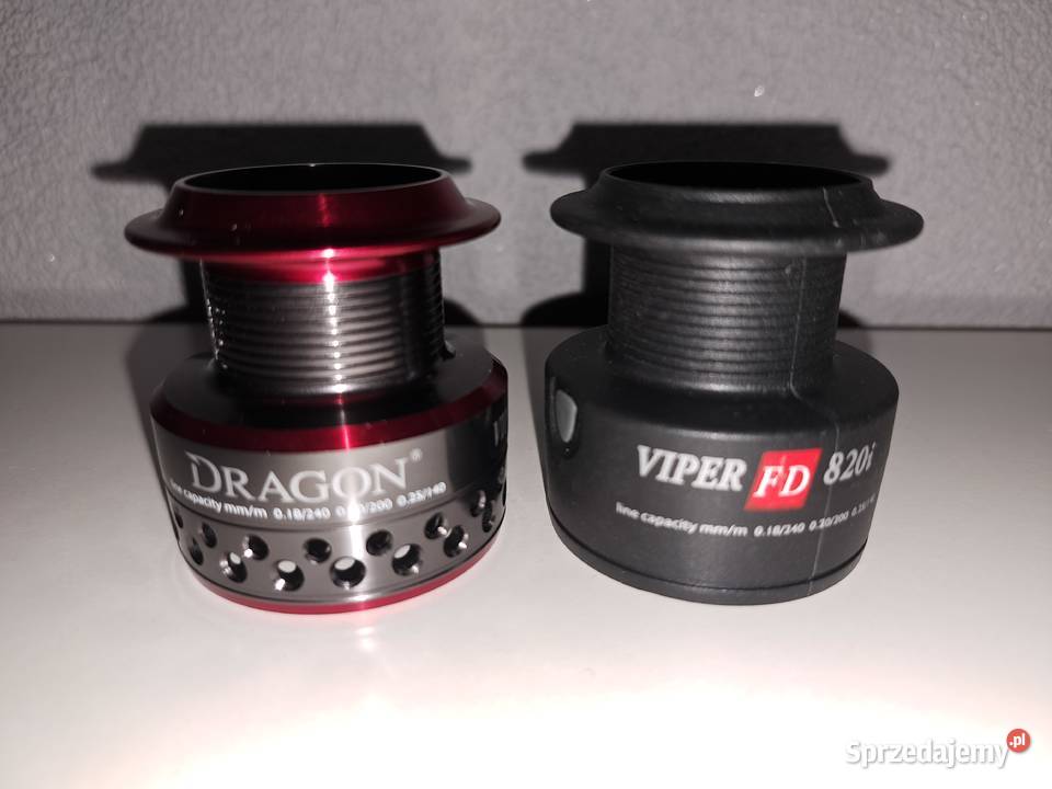 2x szpulka Dragon Viper FD820i Sosnowiec