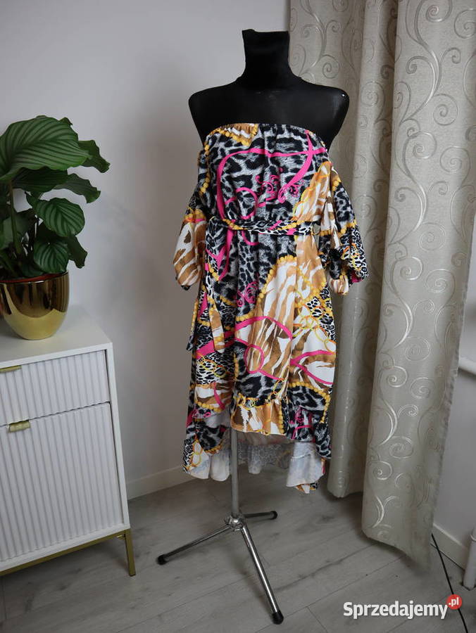 Sukienka hiszpanka w panterkę Zgierz