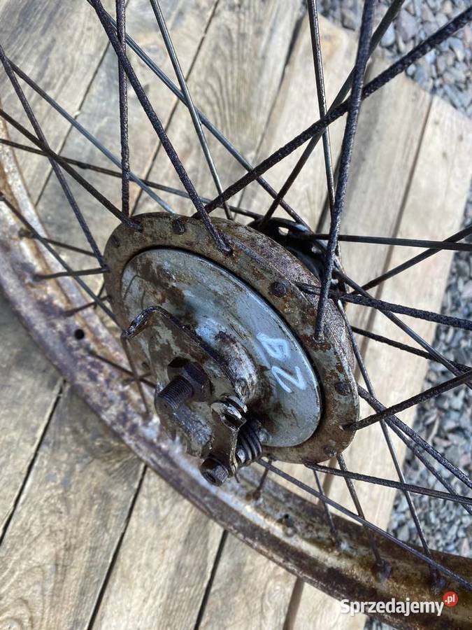 KOŁO PRZÓD PRZEDNIE WFM WSK M06 125 150 S34 Części i akcesoria motocyklowe