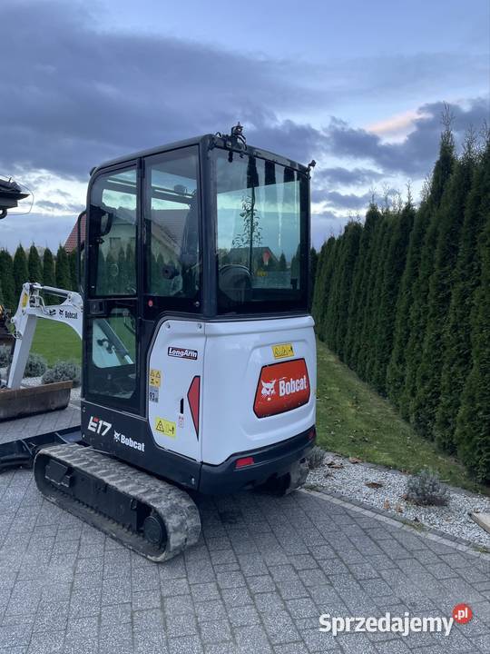 Minikoparka Bobcat E17 2021 1698 mth sprzedam