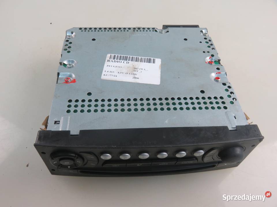 RADIO CITROEN C5 III Break 9663080277
