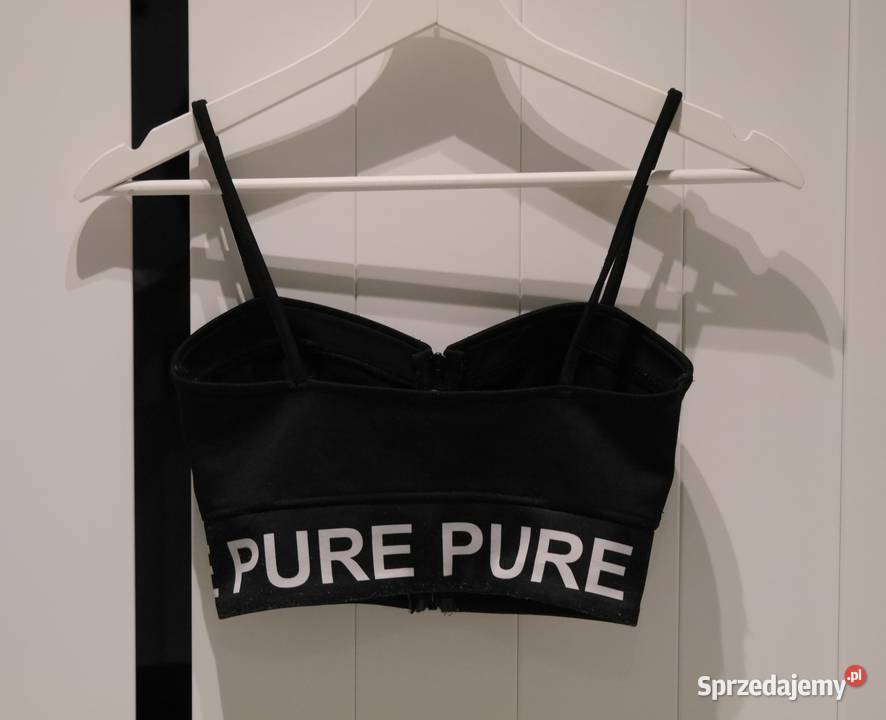 Bershka świetny top zamek 34 XS Moda i Styl Wrocław sprzedam