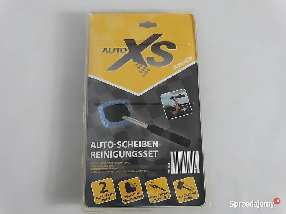 Zestaw do mycia szyb samochodowych Auto XS Ściągaczki do szyb i luster Biłgoraj