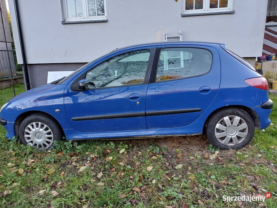 2062001r14BGaz Klima5 drzwi 319000km 206 świętokrzyskie Wola Morawicka