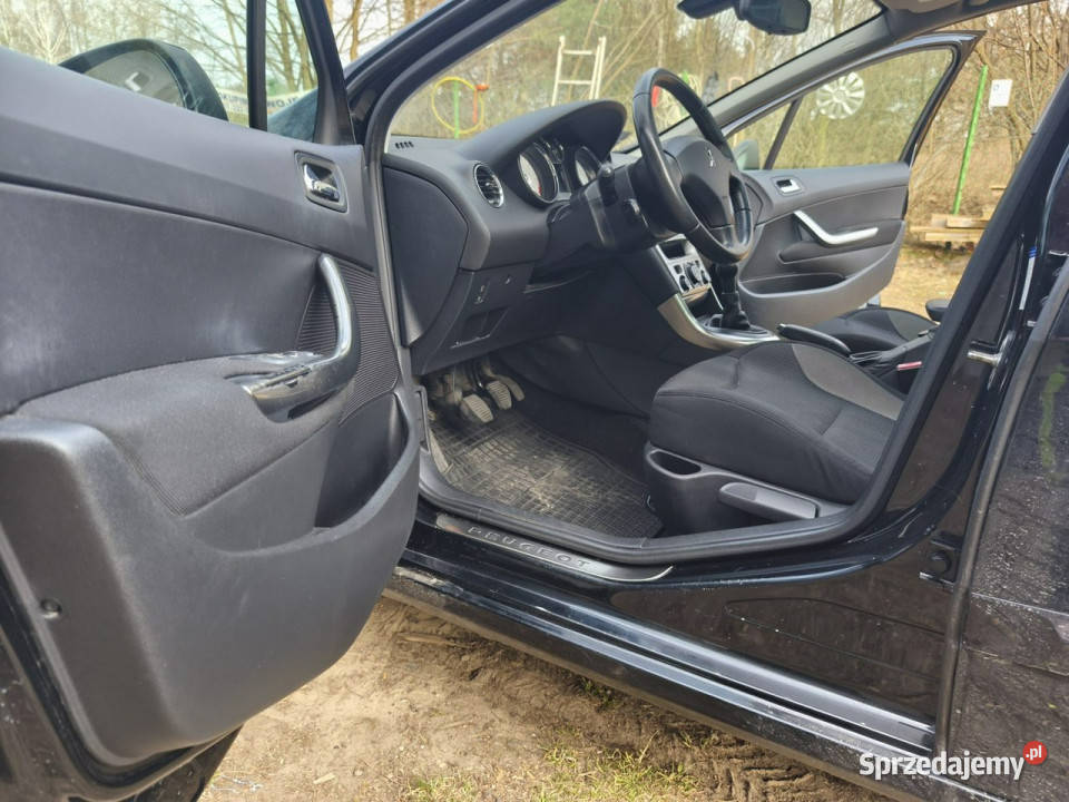 Peugeot 308 2010r 16 Benzyna Tanio Możliwa czarny Warszawa