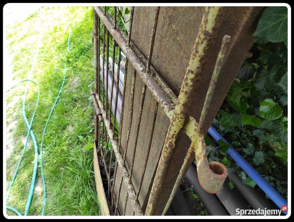 Metalowa furtka szer 80 wys 160 Furtki mazowieckie Płock