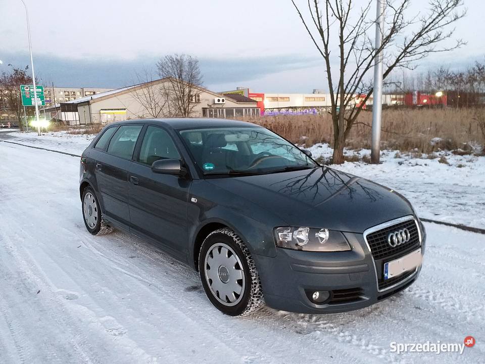 fajne doinwestowane Audi A3 Sportback 20Tdi BMM wspomaganie kierownicy śląskie Jaworzno