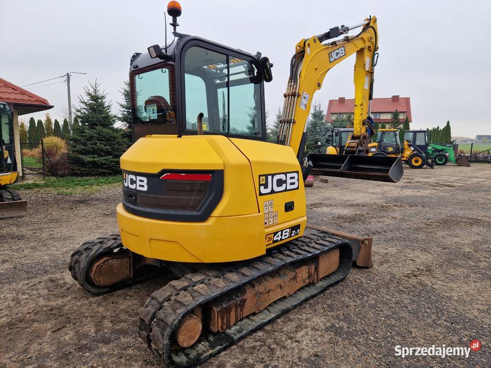 Minikoparka JCB 48 z1 2017r hydrauliczne Ryżki