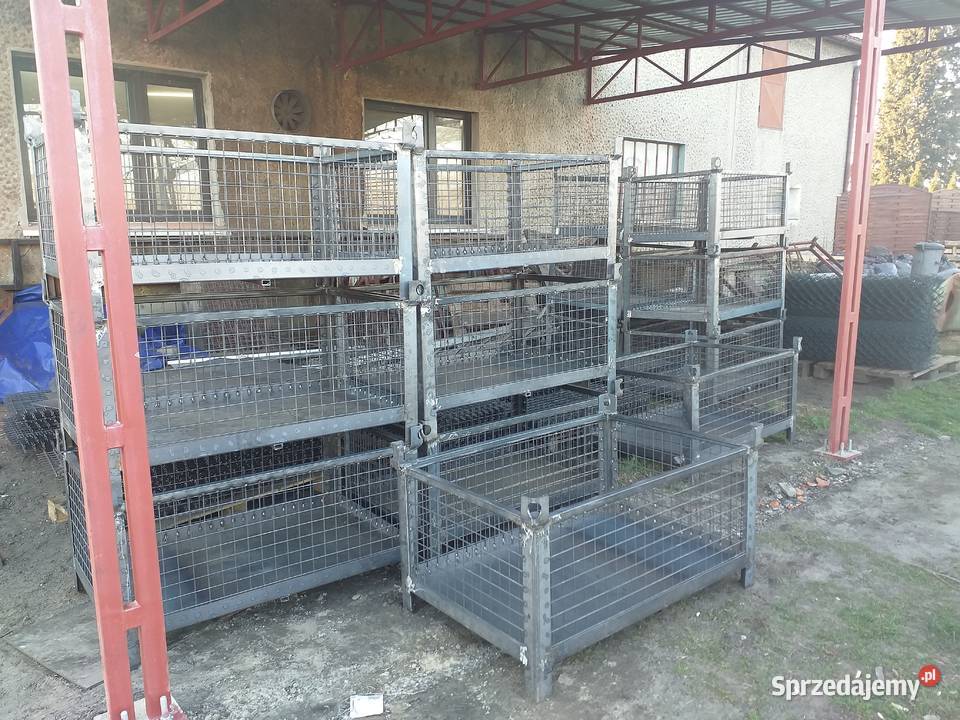 Skrzyniopaleta metalowa 1200x800