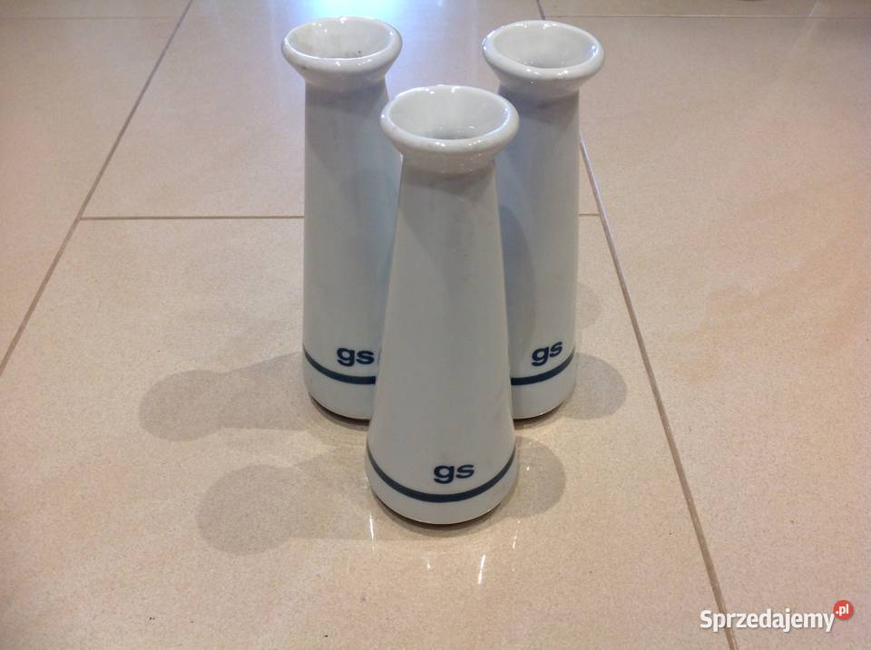 Porcelanowy Wazonik GS Lubiana PRL 3 lubuskie Nowa Sól sprzedam