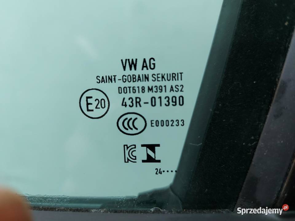 VW ID4 11A 2024r SUV 5D DRZWI LEWY PRZÓD SZARY