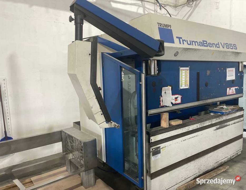 CNC prasa krawedziowy TRUMPF V 85S z 2003 roku Chochołów