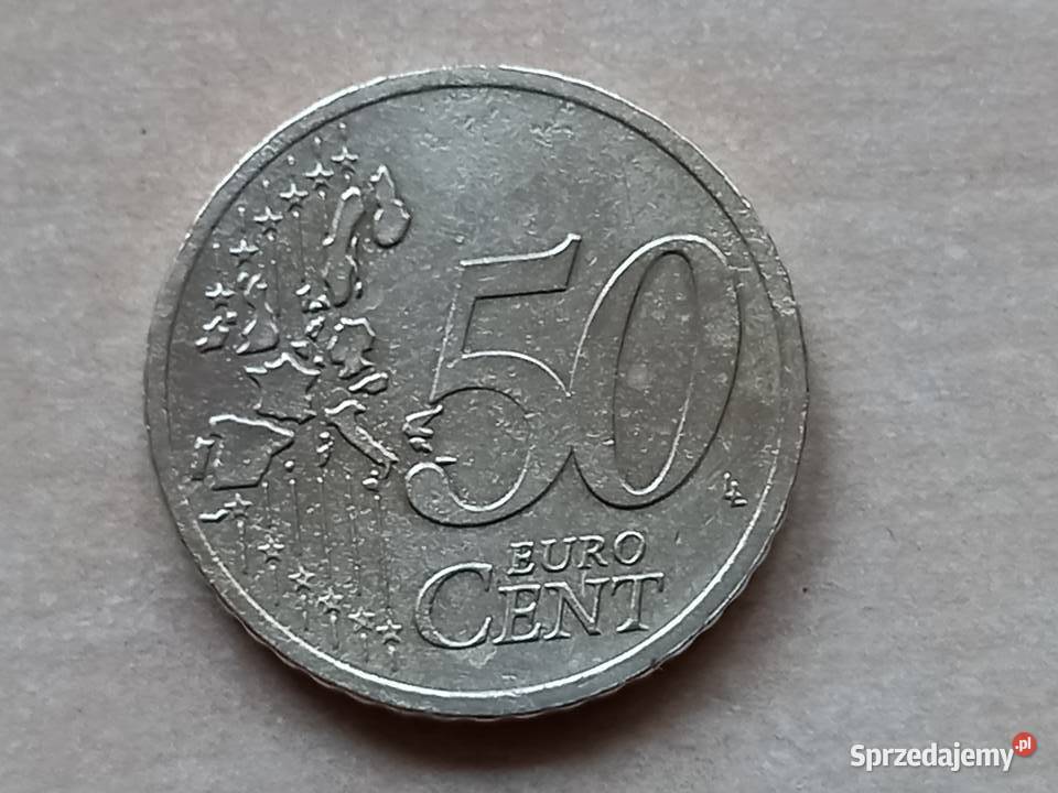 Moneta 50 Euro Cent 2002 A Bukownica