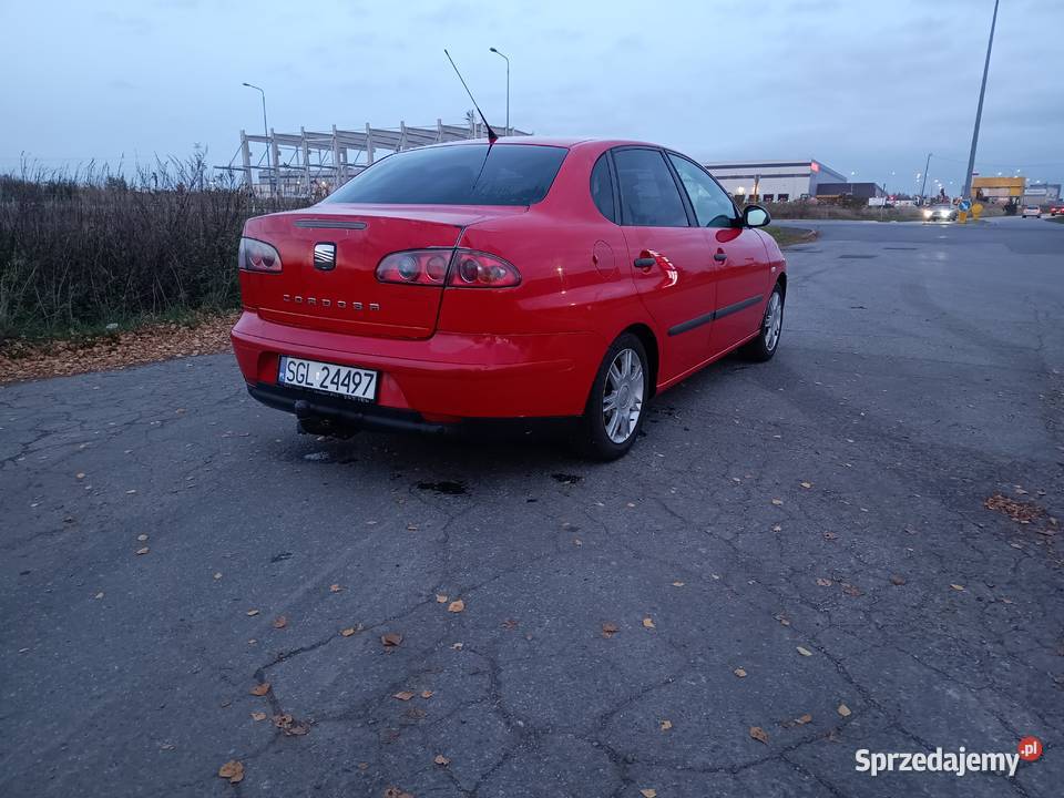 Seat Cordoba 14 86 LPG TEMPOMAT CLIMATRONIC ESP elektryczne szyby śląskie Pyskowice sprzedam
