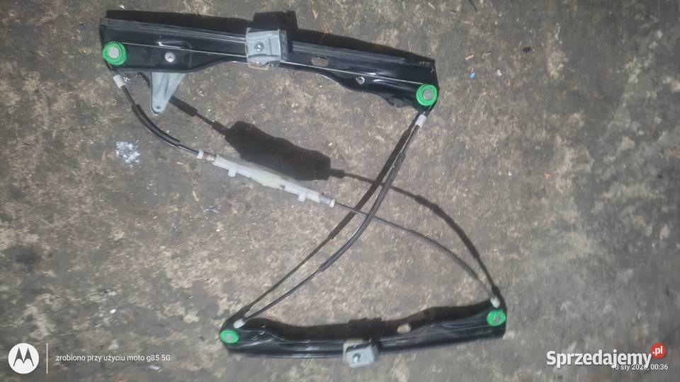 Podnośnik szyby lewy przód Volkswagen Passat B6 Rok produkcji 2008 Drzwi Lubin