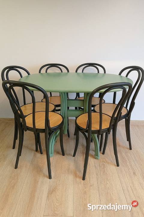 Stół z drzewa piękny solidny 120x80x75