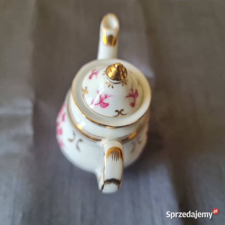 Mały porcelanowy dzbanuszek dekoracyjny Warszawa
