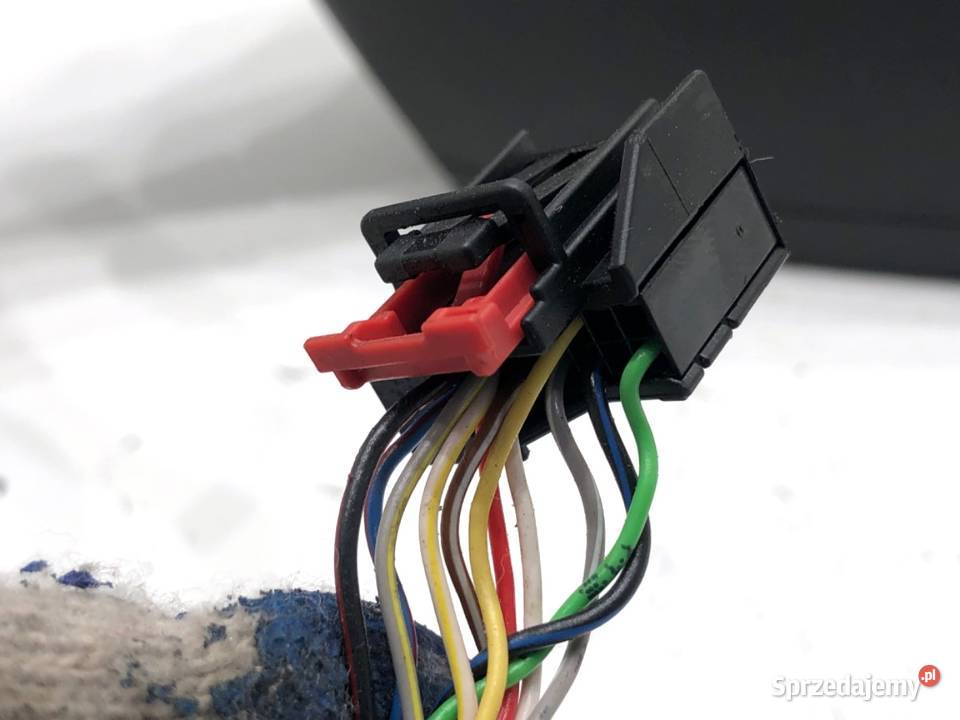 LUSTERKO LEWY VW GOLF VIII Hatchback BIAŁY Lusterka zewnętrzne