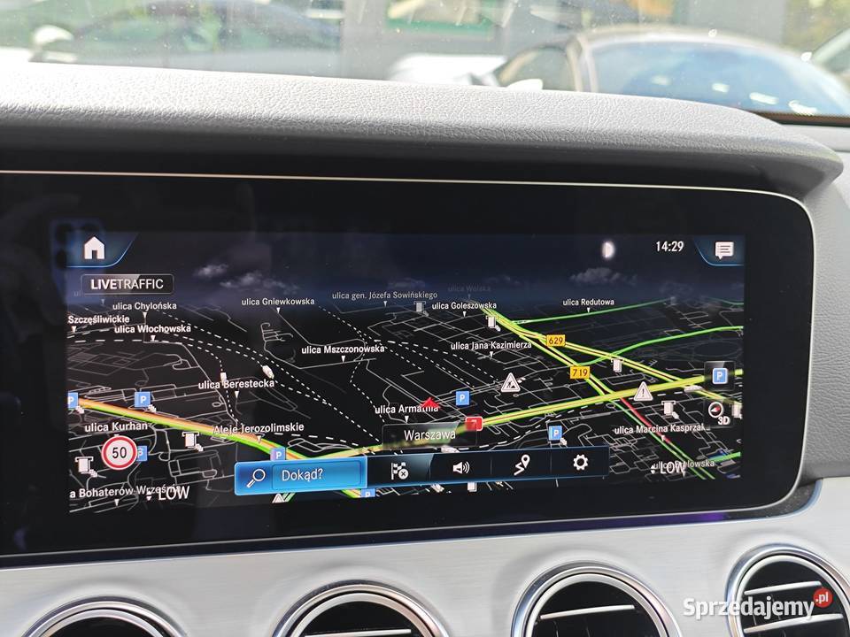 Salon Serwisowany E220D 4MATIC Avantgarde VAT23 87000km Klasa E Warszawa