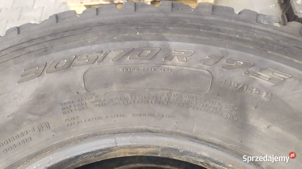 Opony PIRELLI 30570 R195 Komplet Rzędowice