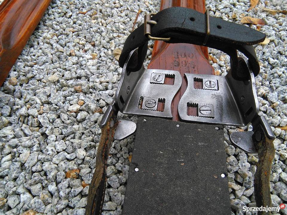 Stare drewniane narty 1912 Szklarska Poręba