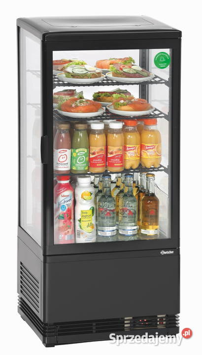 Witryna chłodnicza Mini 78L czarna Bartscher Częstochowa