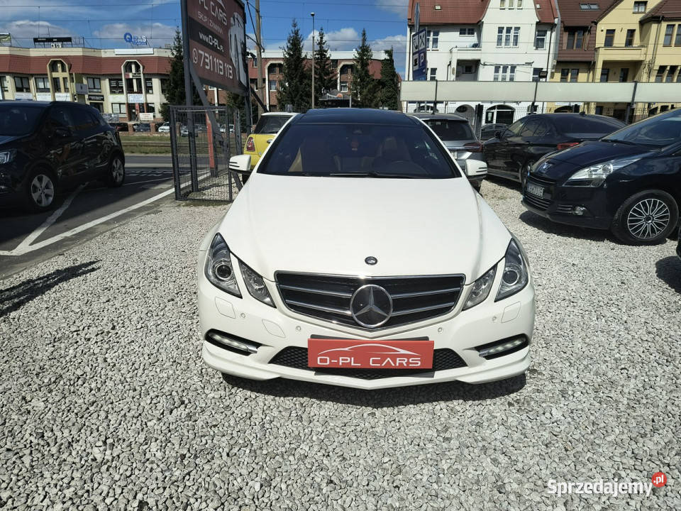 Mercedes E 350 Coupe Brązowe Skóry RADAR kujawsko-pomorskie Bydgoszcz