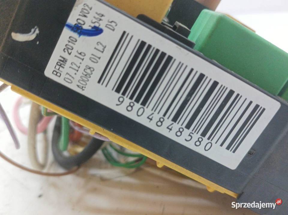 SKRZYNKA BEZPIECZNIKÓW 9804848580 16 119 Peugeot osobowe