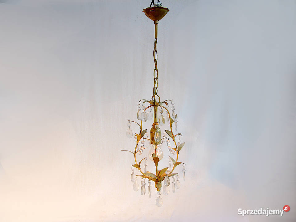 Lampa wisząca kryształki Szczecinek
