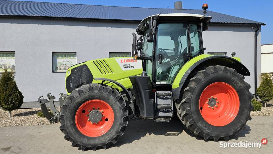 Claas Arion 620 Hexashift Półbiegi pod obciążeniem Gruntowice