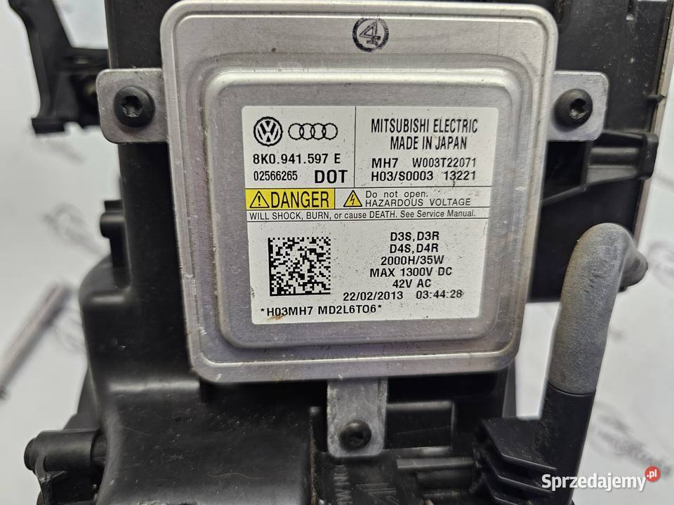 AUDI A5 I 8T LIFT 13r lampa prawa przód XENON świętokrzyskie Kielce